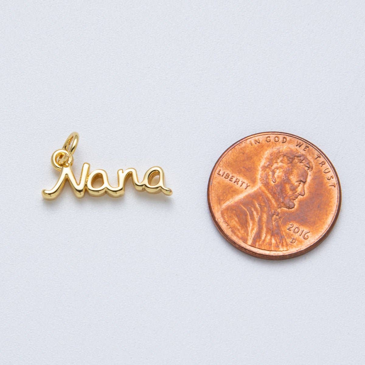 14K "Nana" Charm-