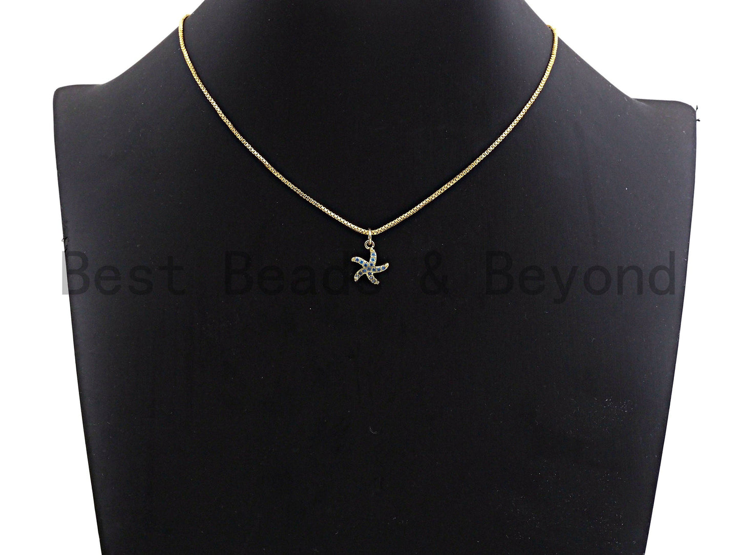Turquoise Starfish Charm