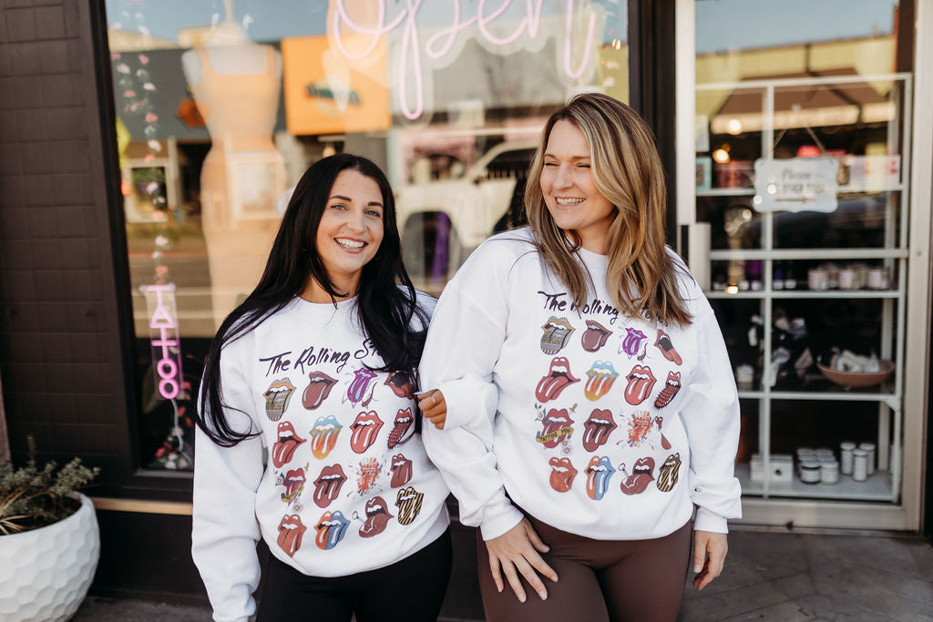 Rolling Stones Licks Over Time Sweatshirt