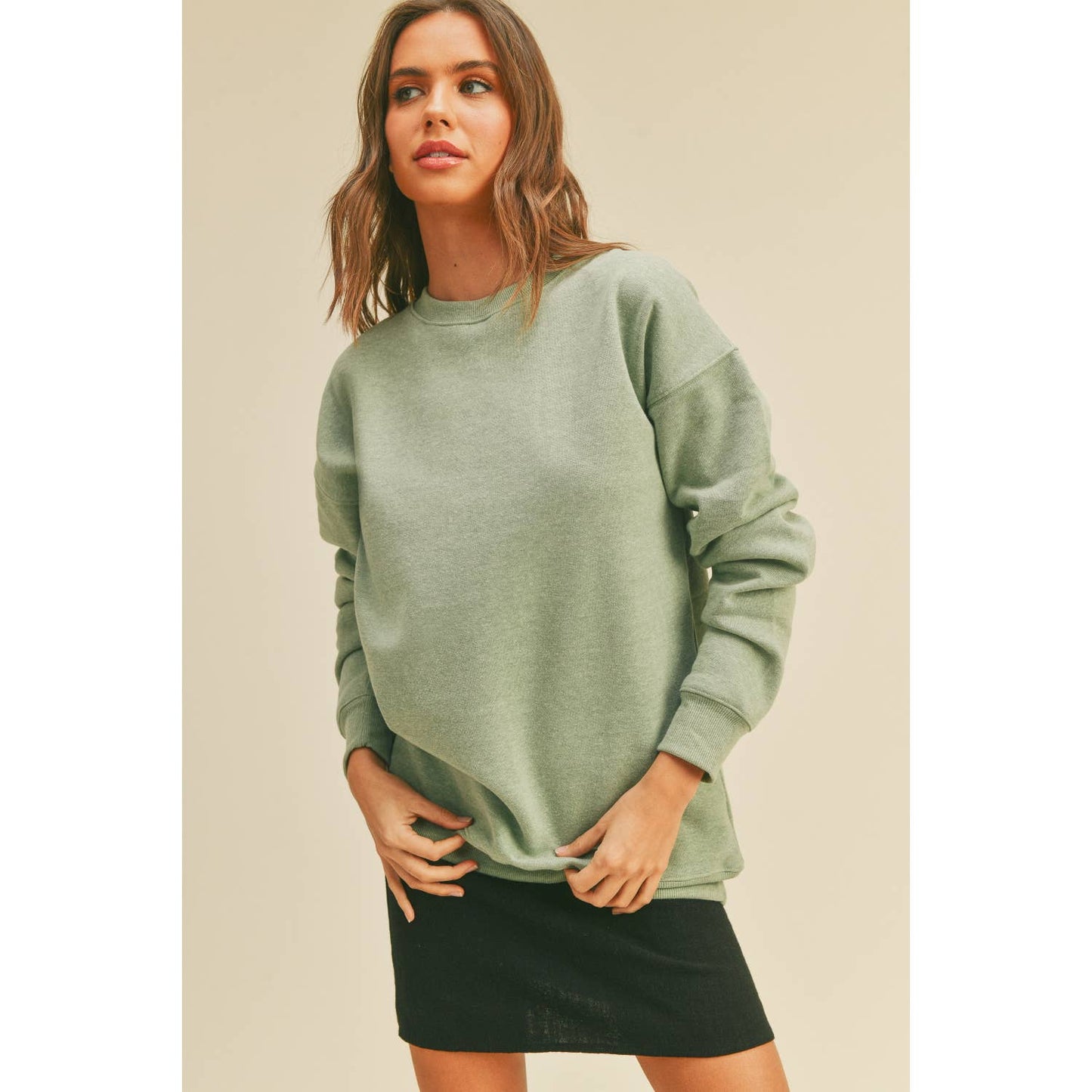 Blank Sweatshirt: LODEN FROST
