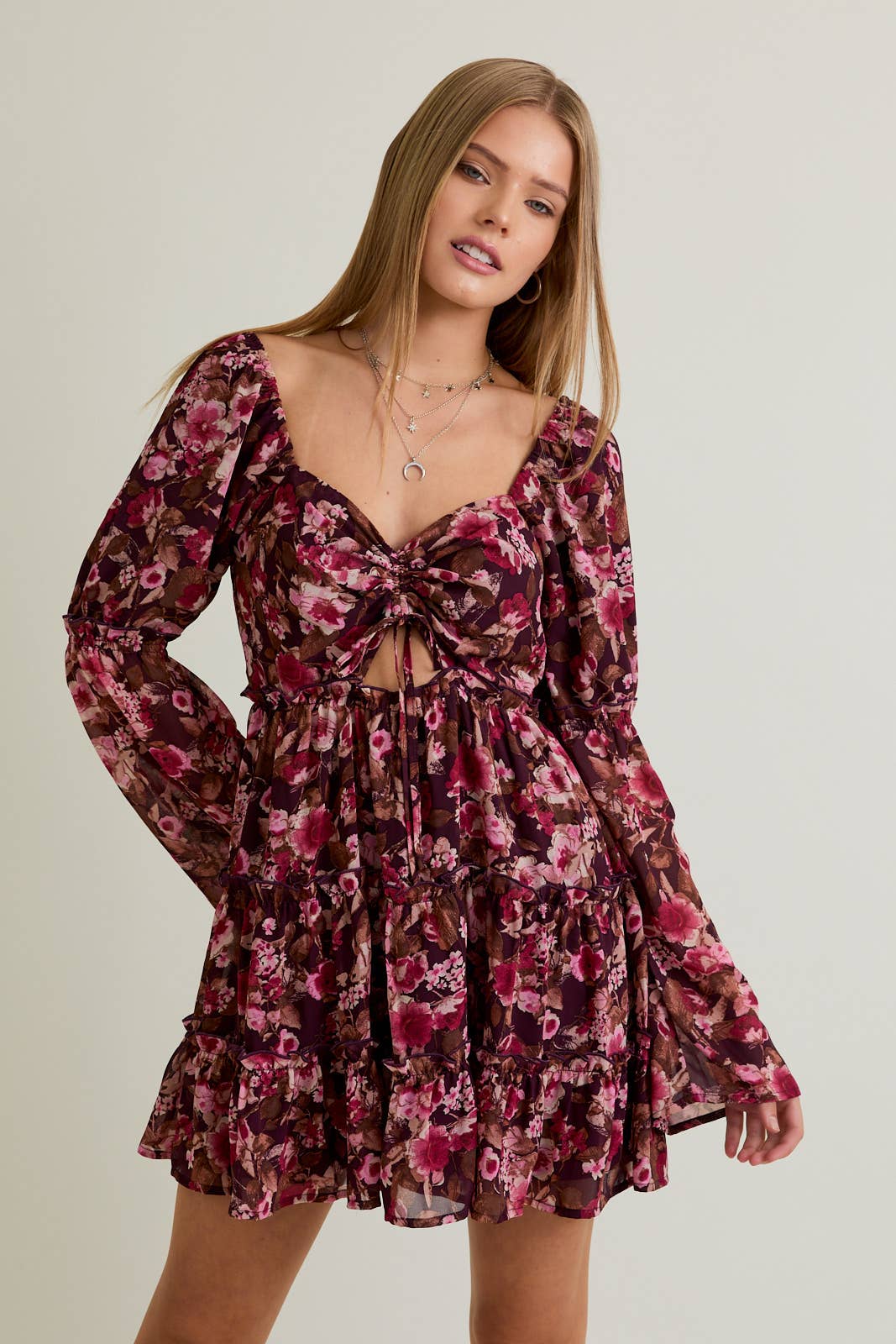 Autumn Breeze Mini Dress