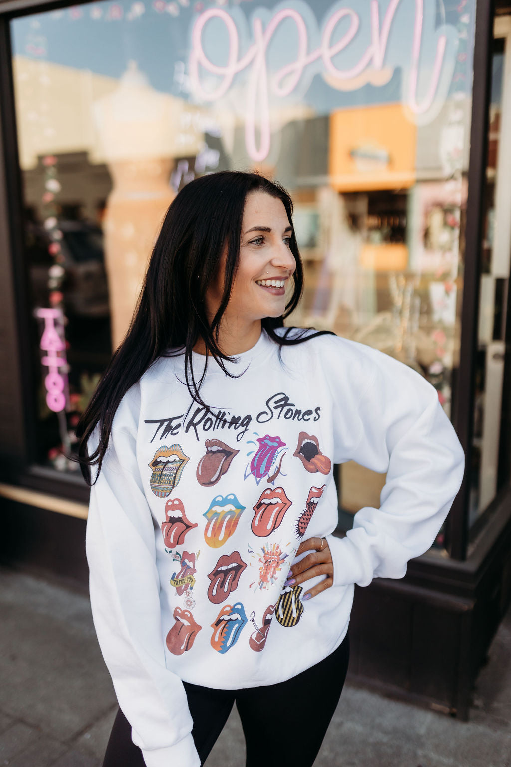 Rolling Stones Licks Over Time Sweatshirt