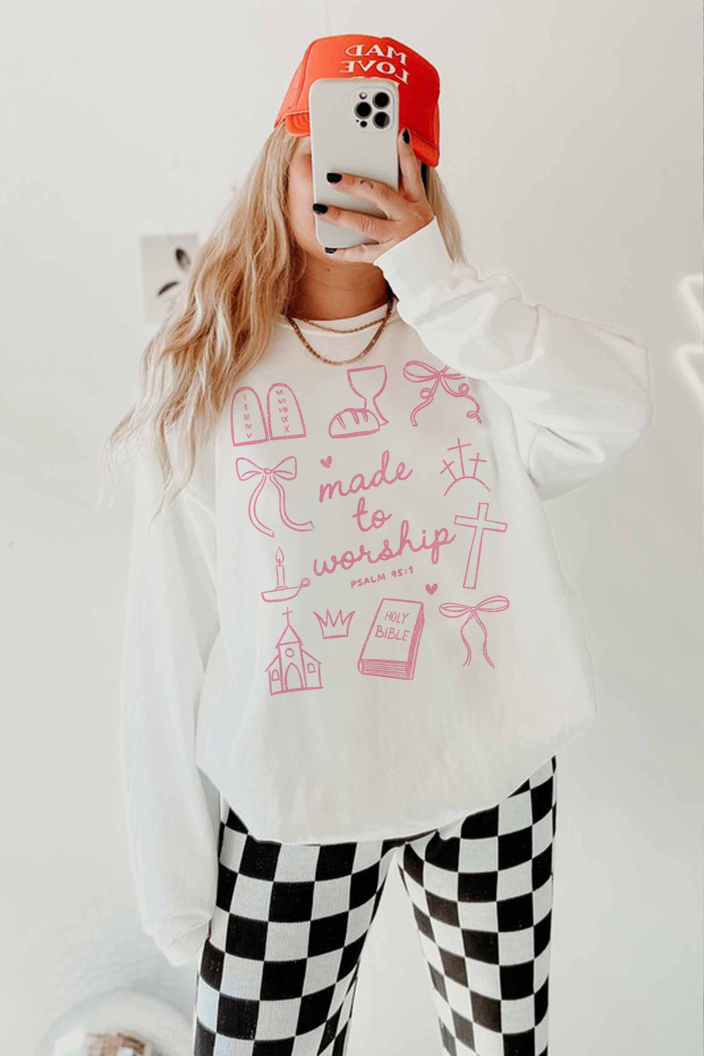 MADE TO WORSHIP OVERSIZED SWEATSHIRT