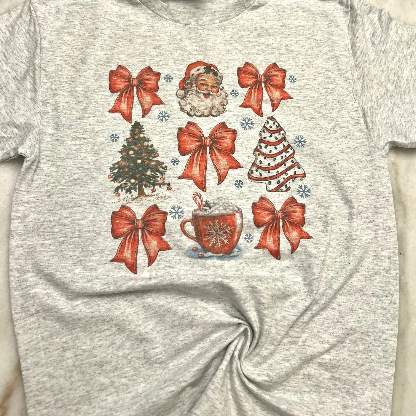 A Coquette Christmas Tee
