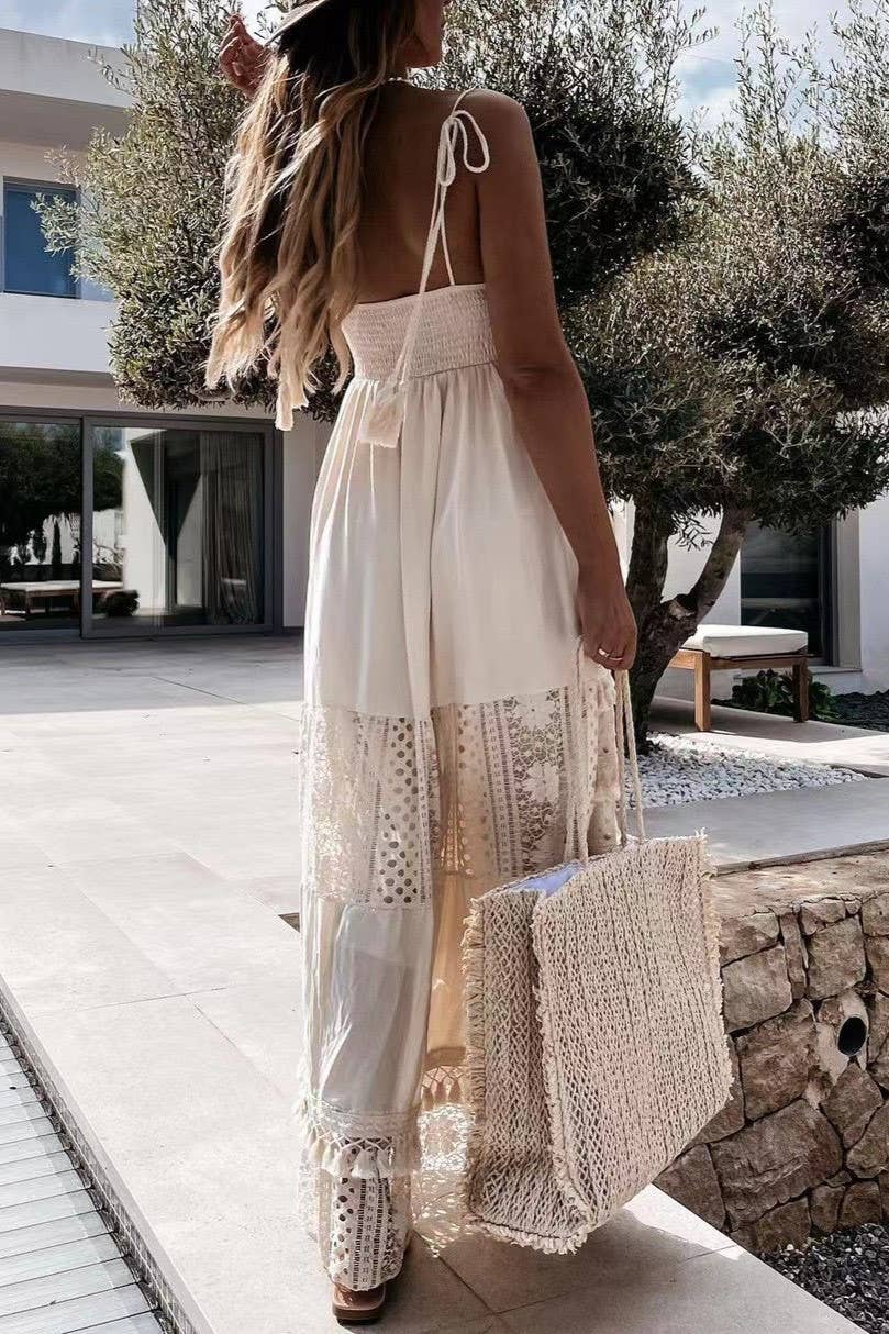 Bohemian Crochet Dress