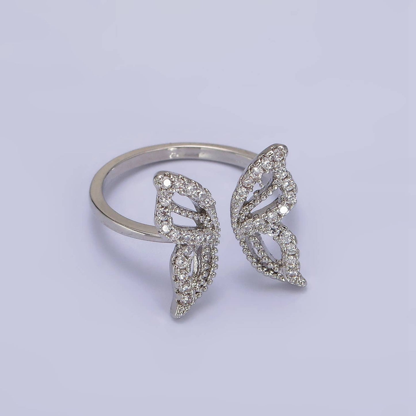 Gold Open Butterfly Ring