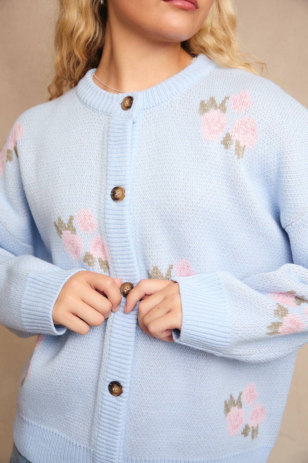 Icy Rose Cardi