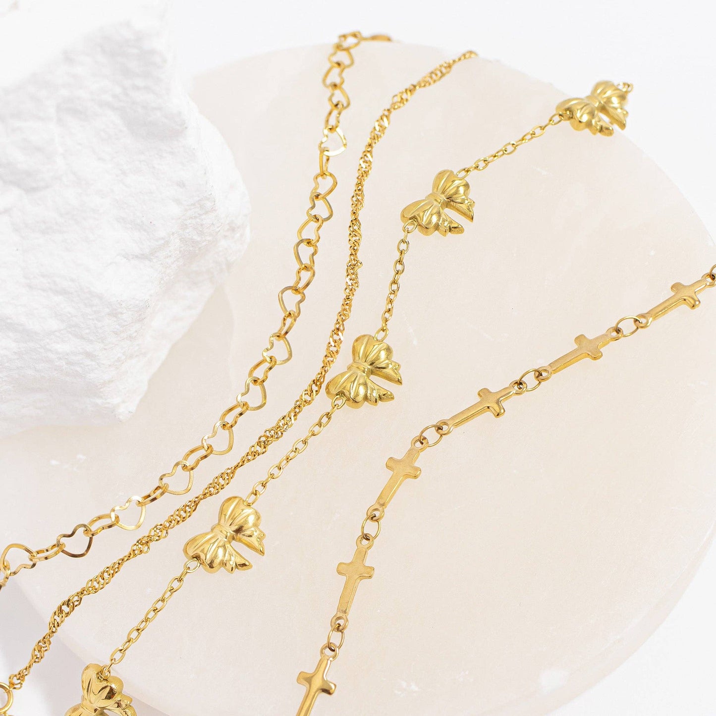 Cross Charm Bracelet