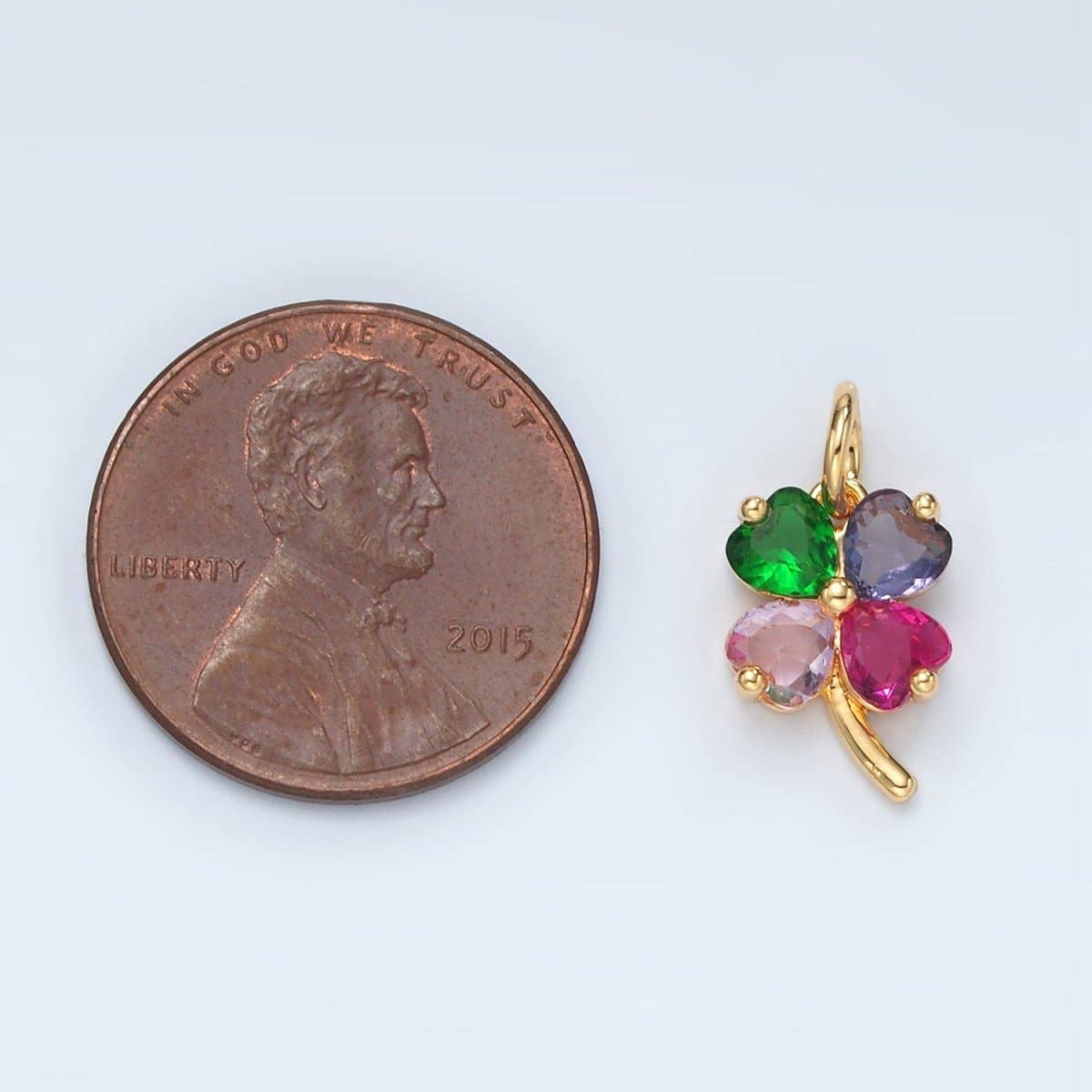 Flower Clover Charm