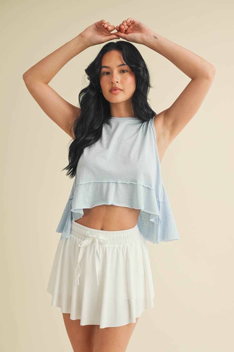 Perfect Layer Sleeveless Top: Blue