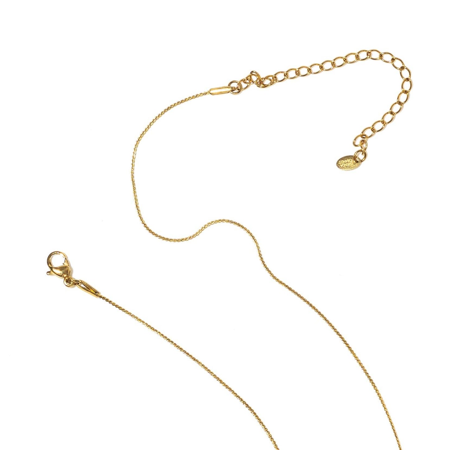 18K Gold Dainty Opal Necklace