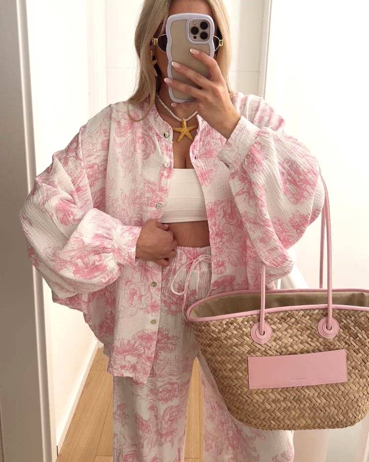 Floral Lounge Set