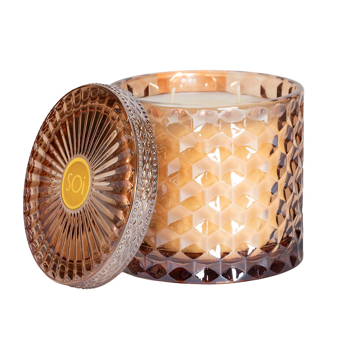 Hazelnut Macchiato 15oz Shimmer Candle 2 wick