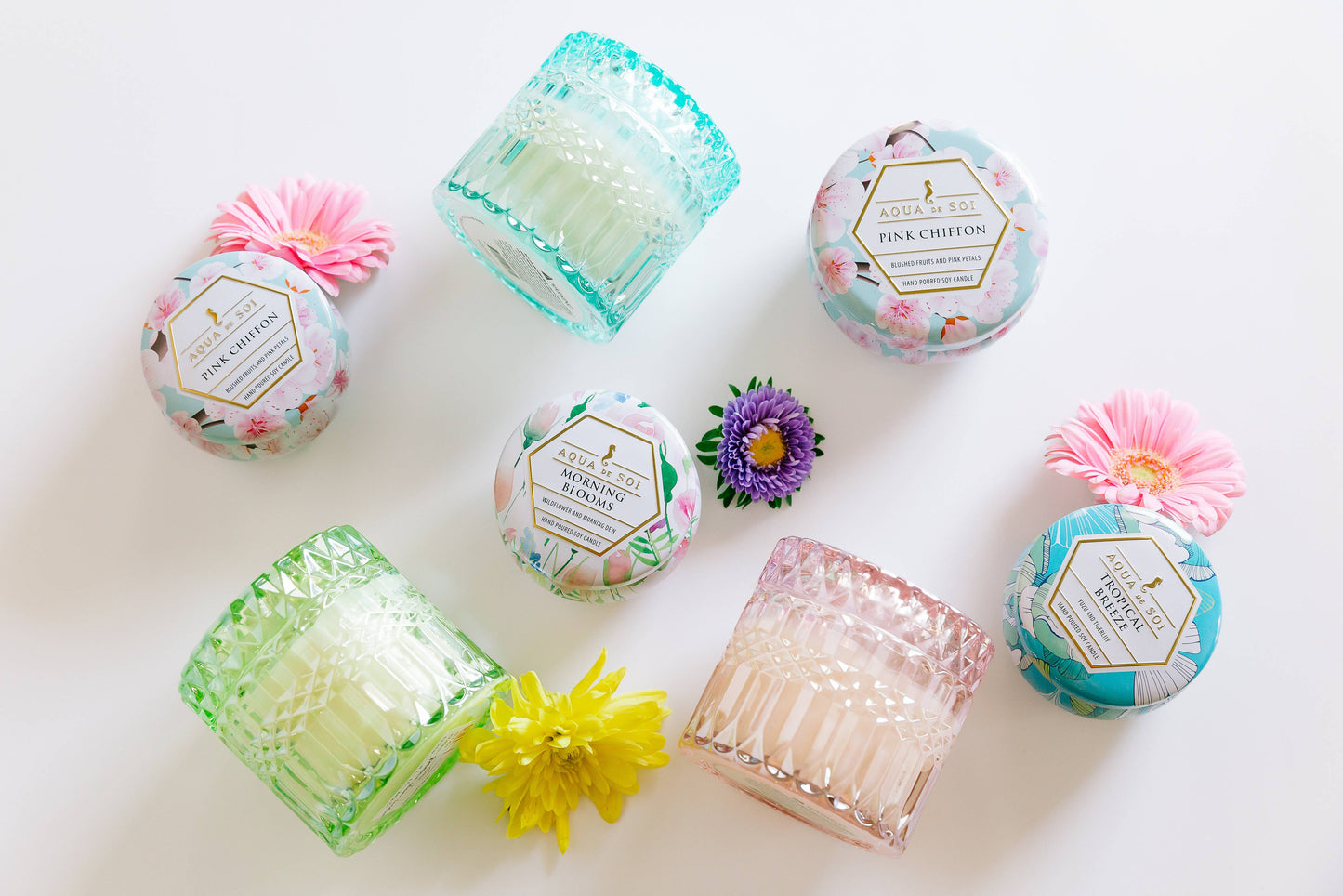 Tropical Breeze 15oz Shimmer Candle 2 wick
