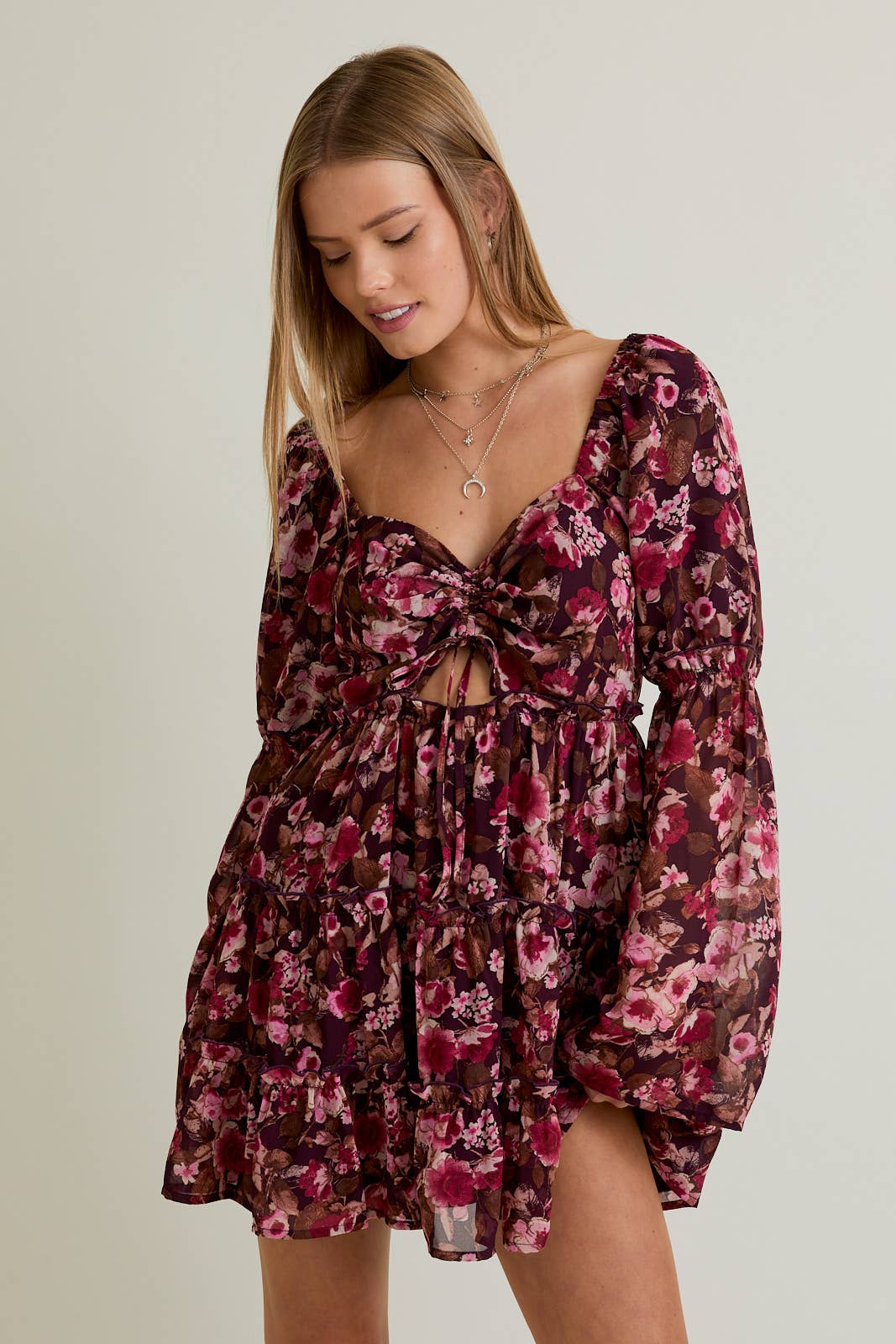 Autumn Breeze Mini Dress