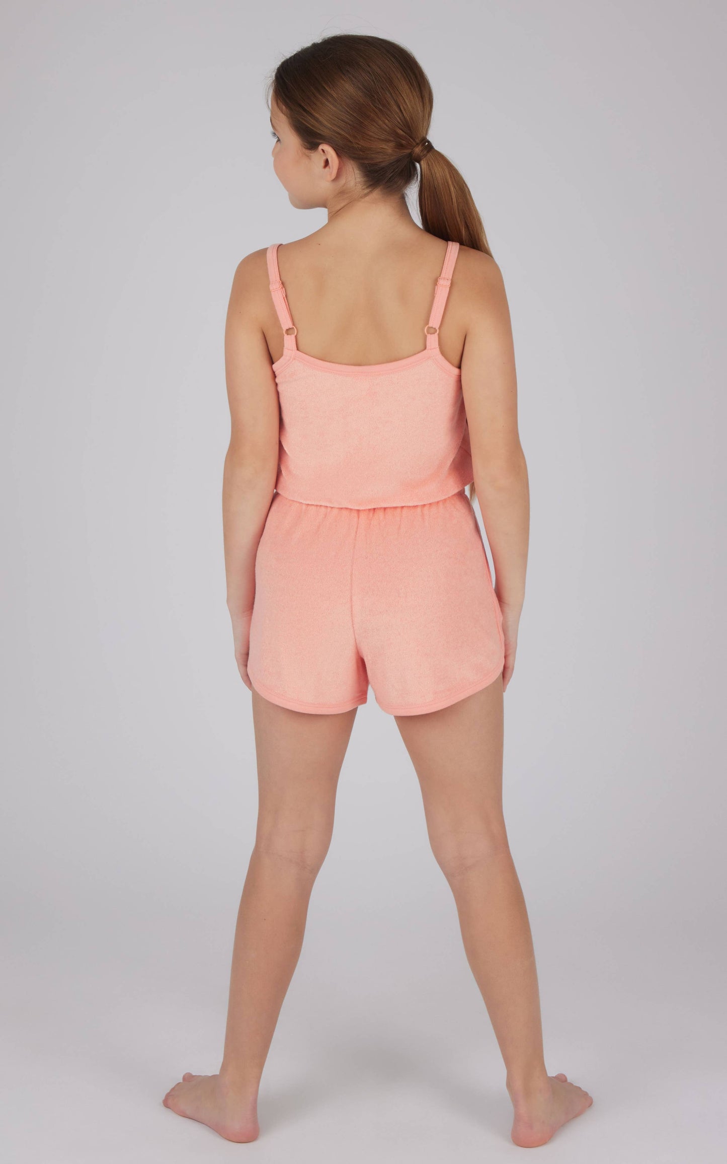 Girls Terry Romper