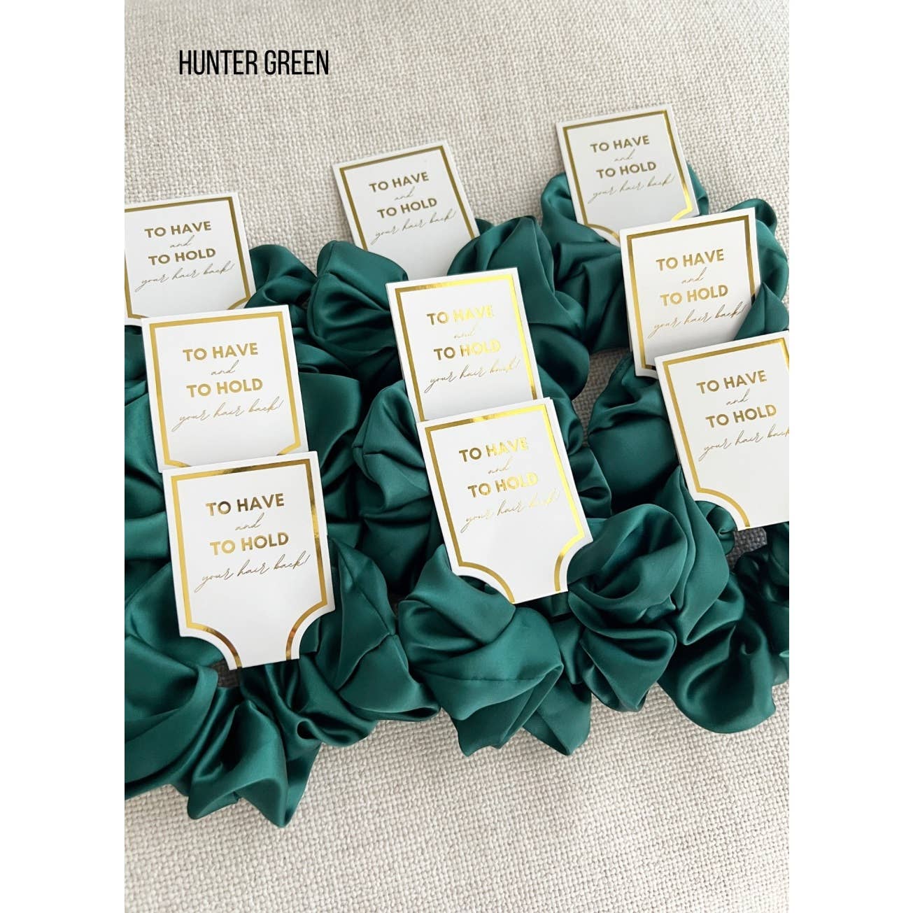 Silk Satin Scrunchie