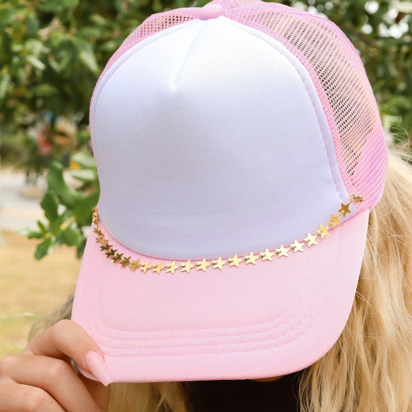 Trucker Hat Star Chain