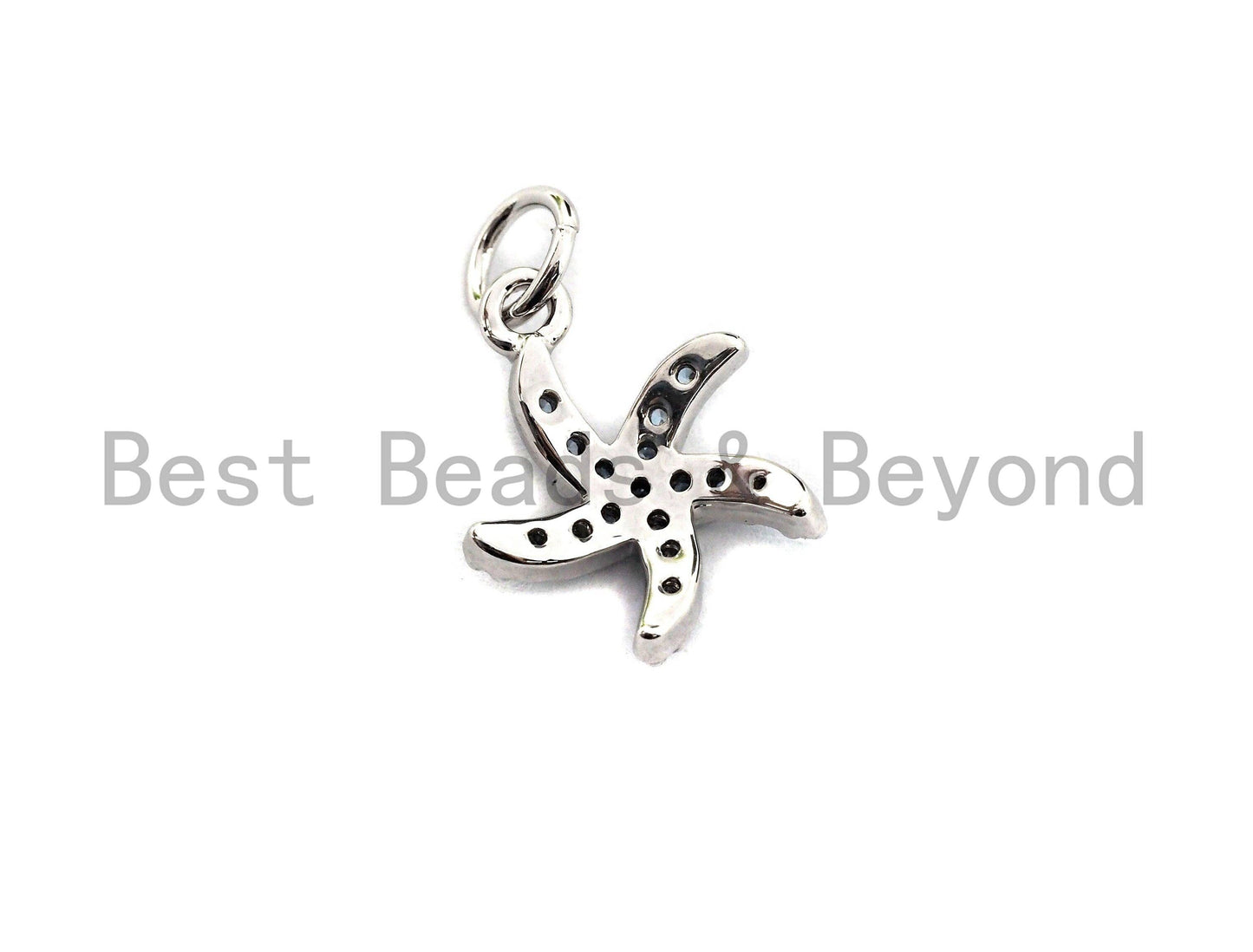Turquoise Starfish Charm