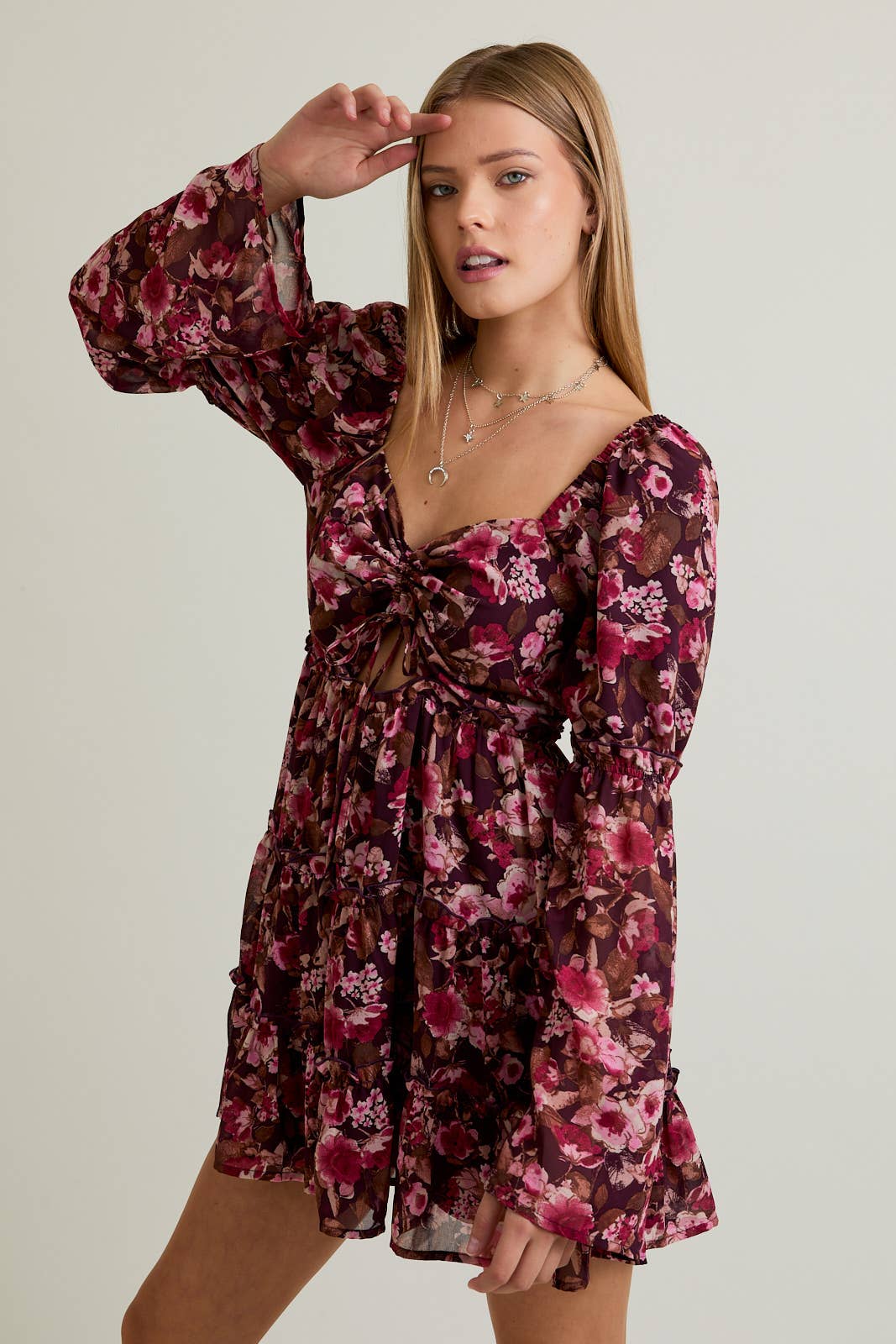 Autumn Breeze Mini Dress