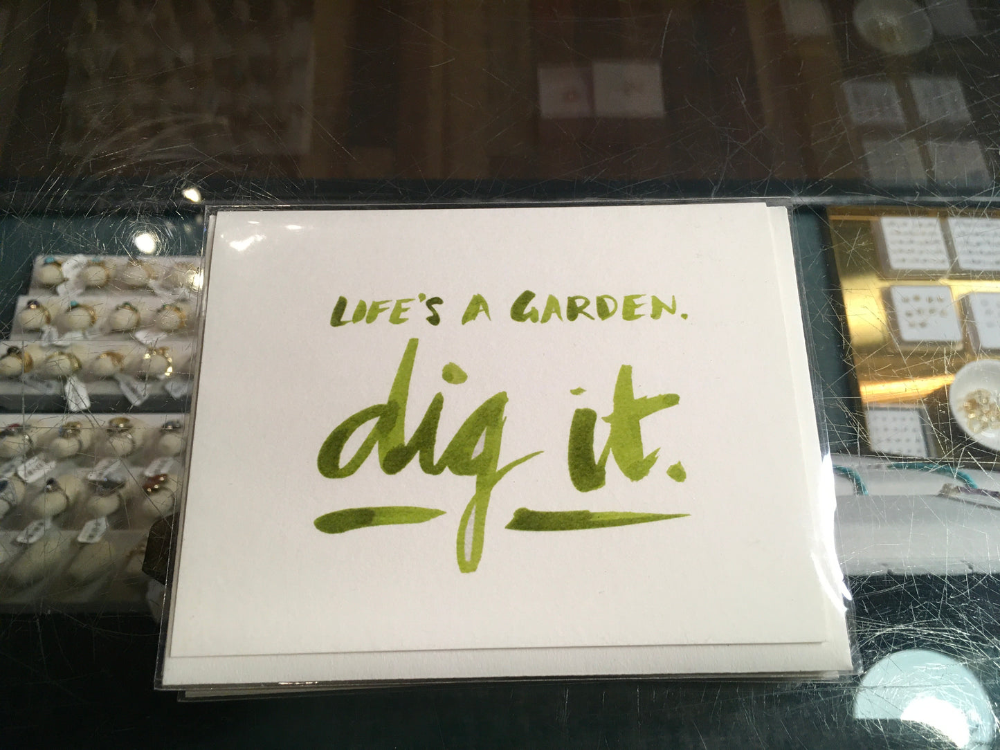 Dig it card
