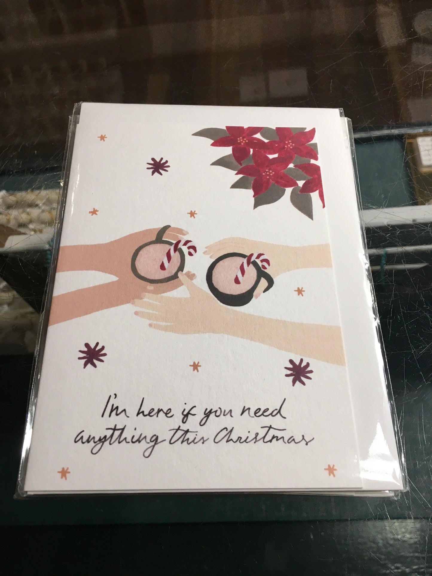 Here for you this Christmas card