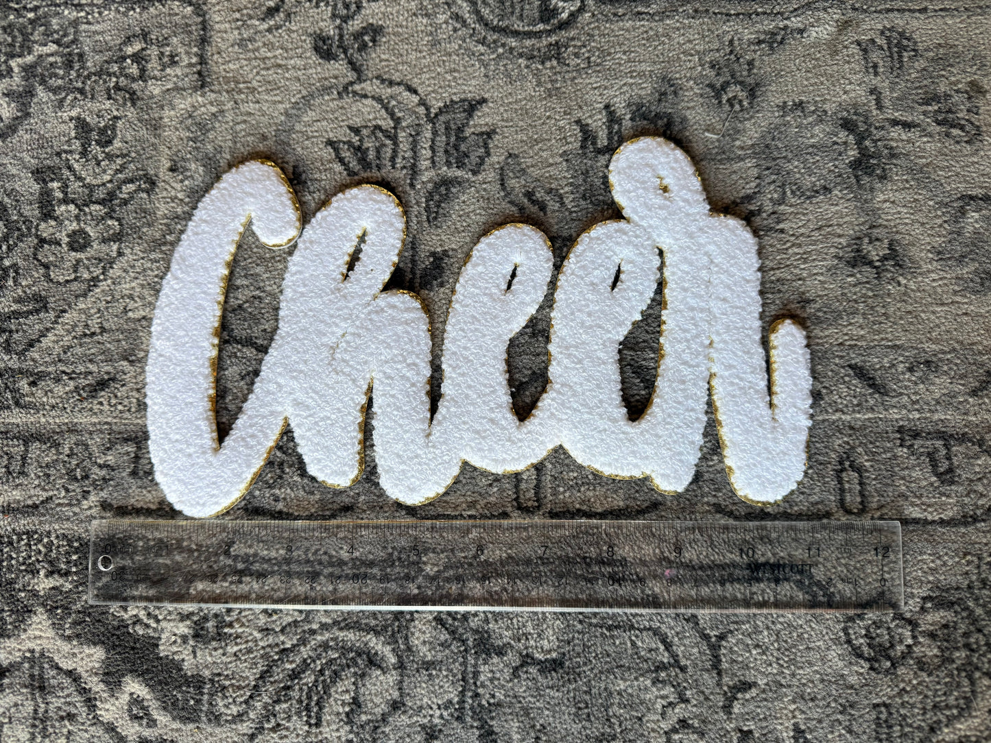 Large Cheer Patch