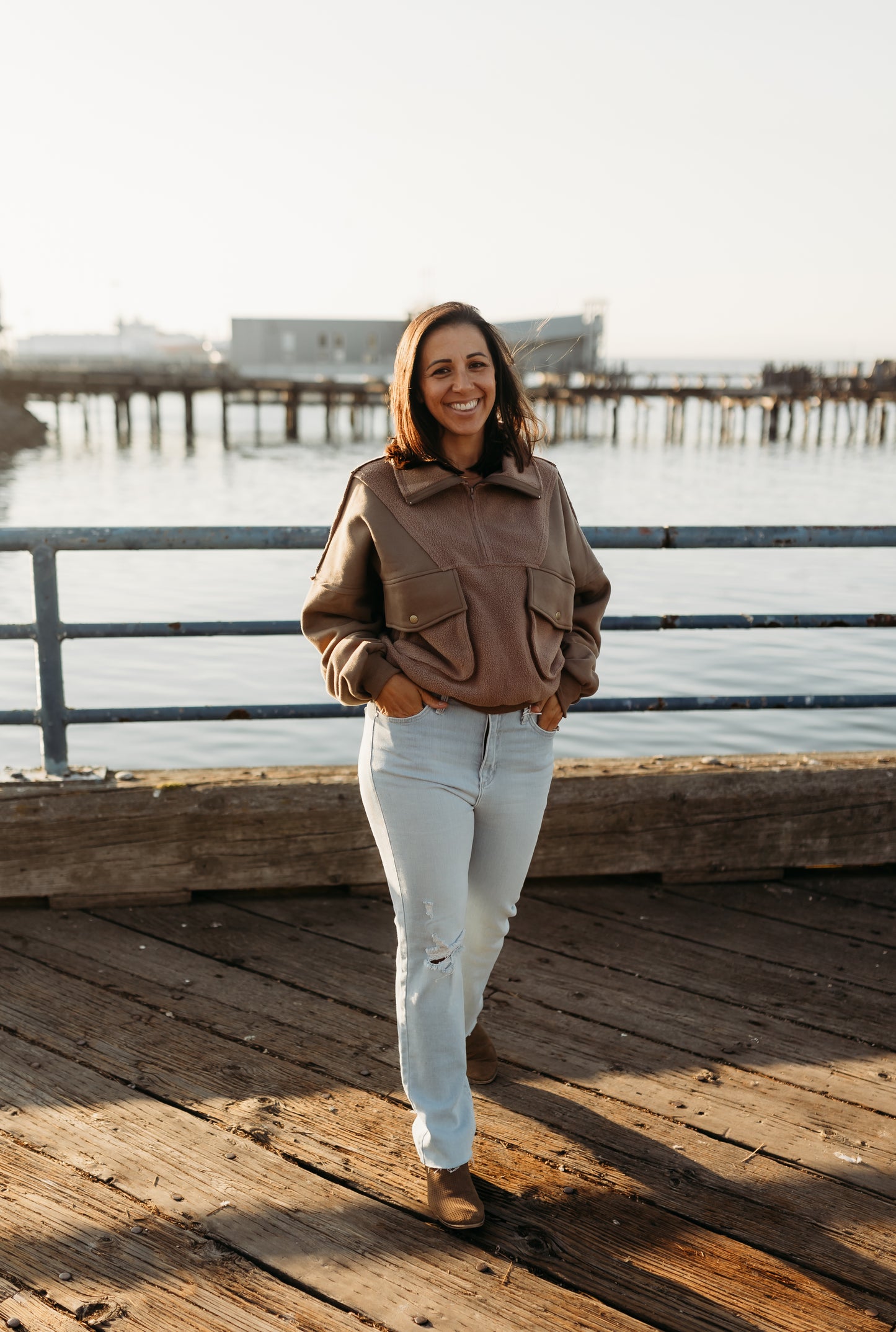 Distress Vintage Straight Jeans