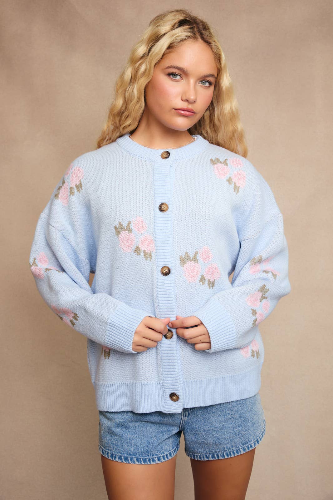 Icy Rose Cardi