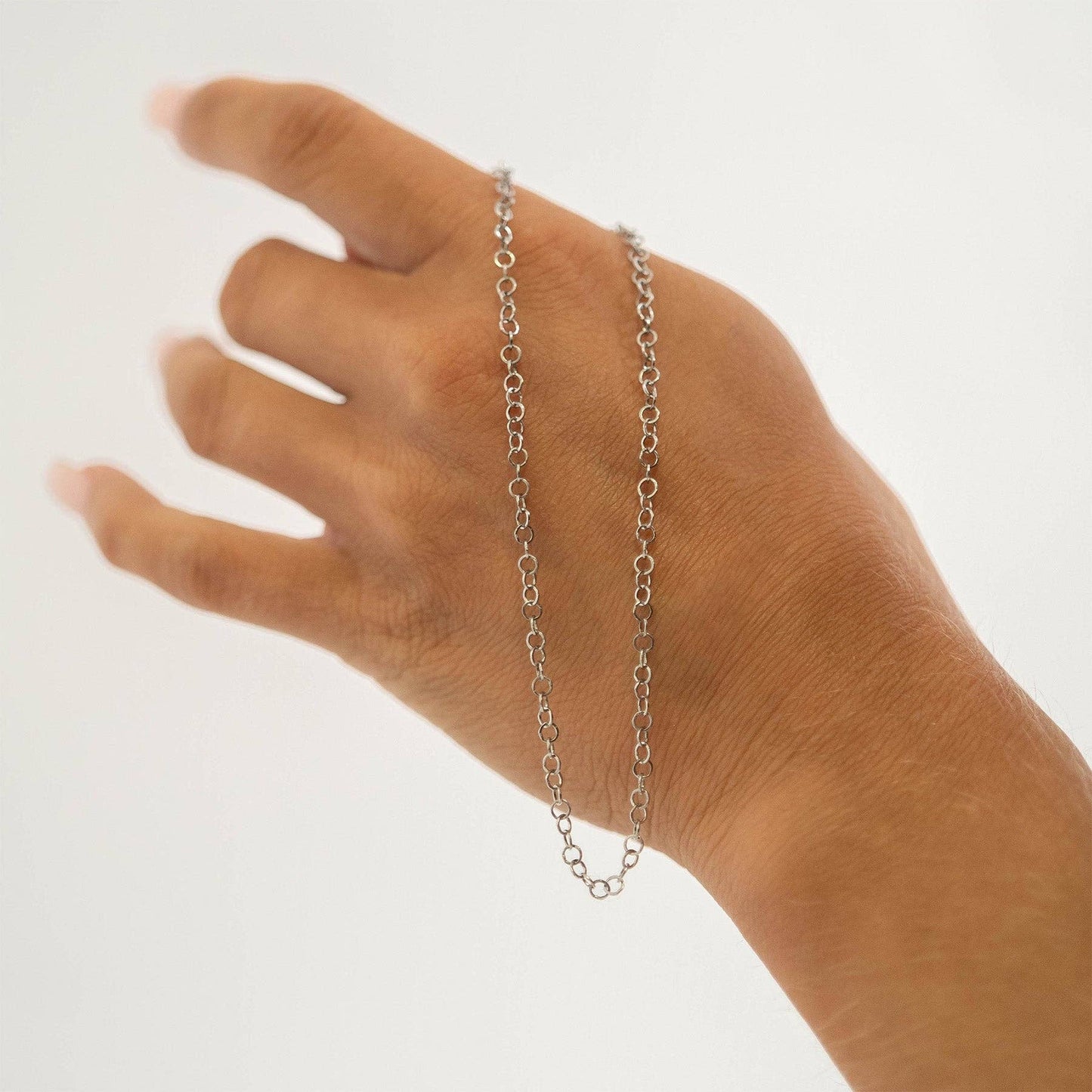 Heart Link Charm Bracelet