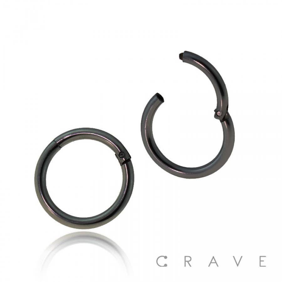 HINGED SEGMENT RING: 16GA (12MM)--SS