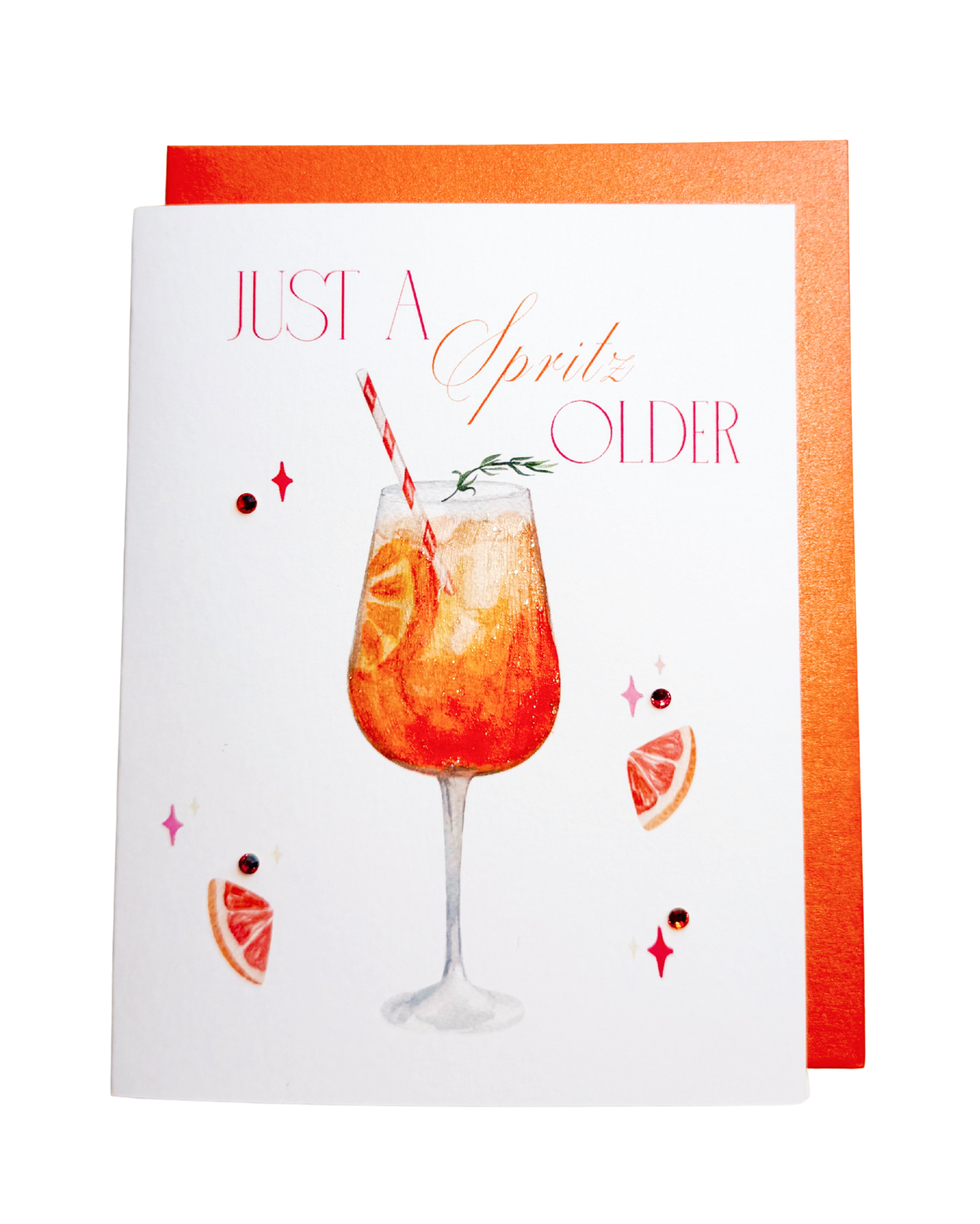 'Just a Spritz' Birthday Card