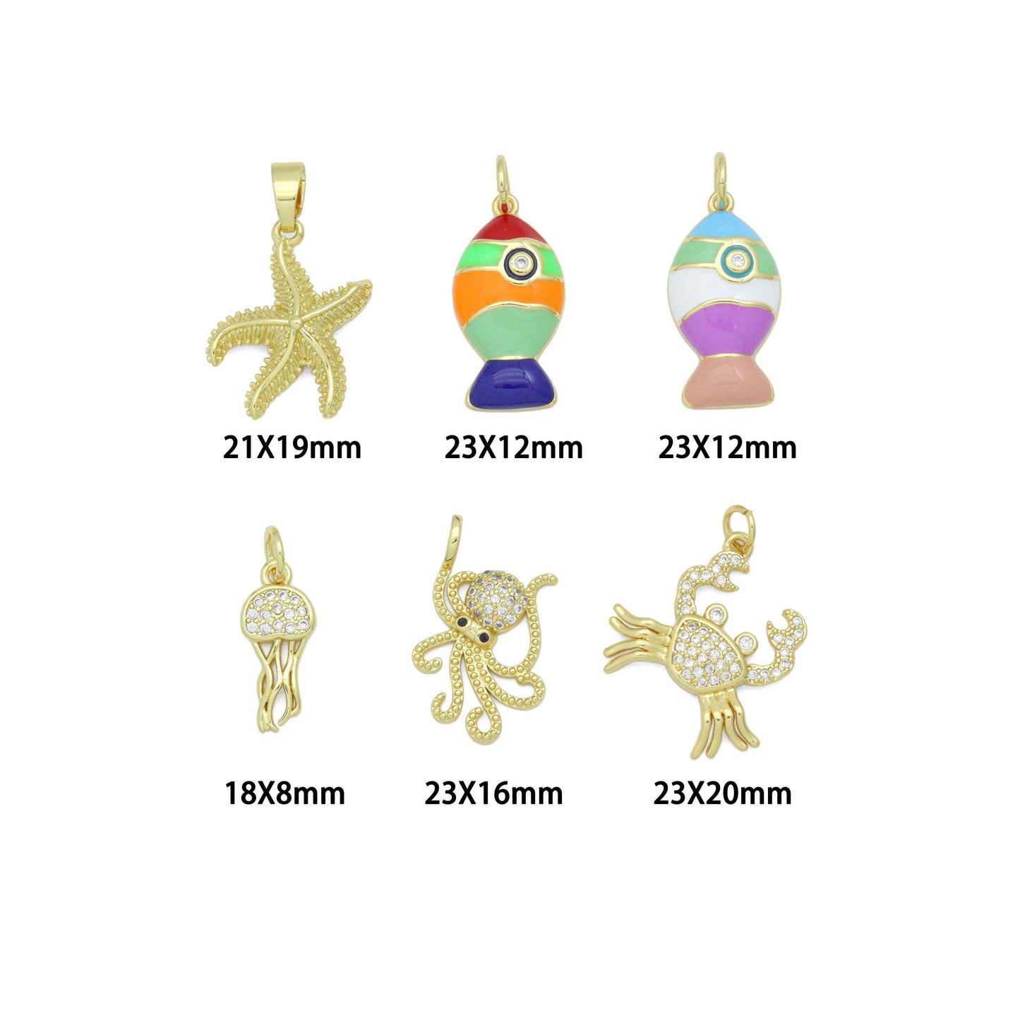 Jellyfish Charm