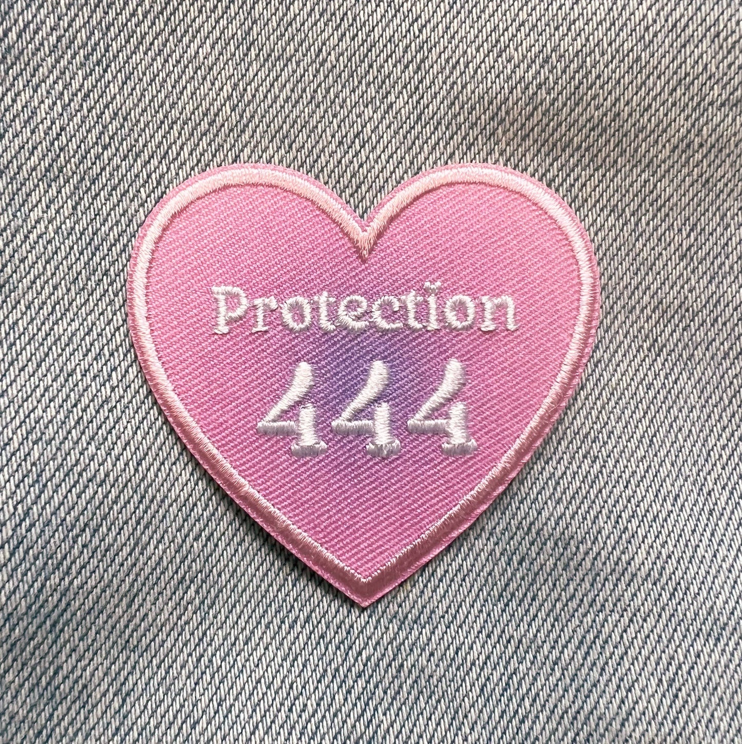 Angel Number Heart Patch: 444 Protection