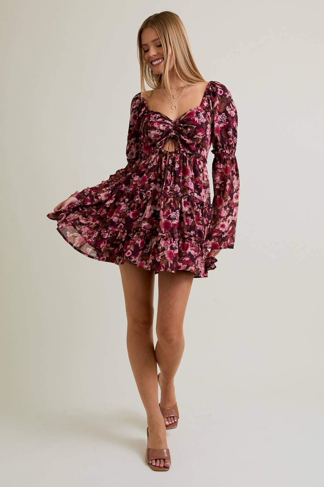 Autumn Breeze Mini Dress