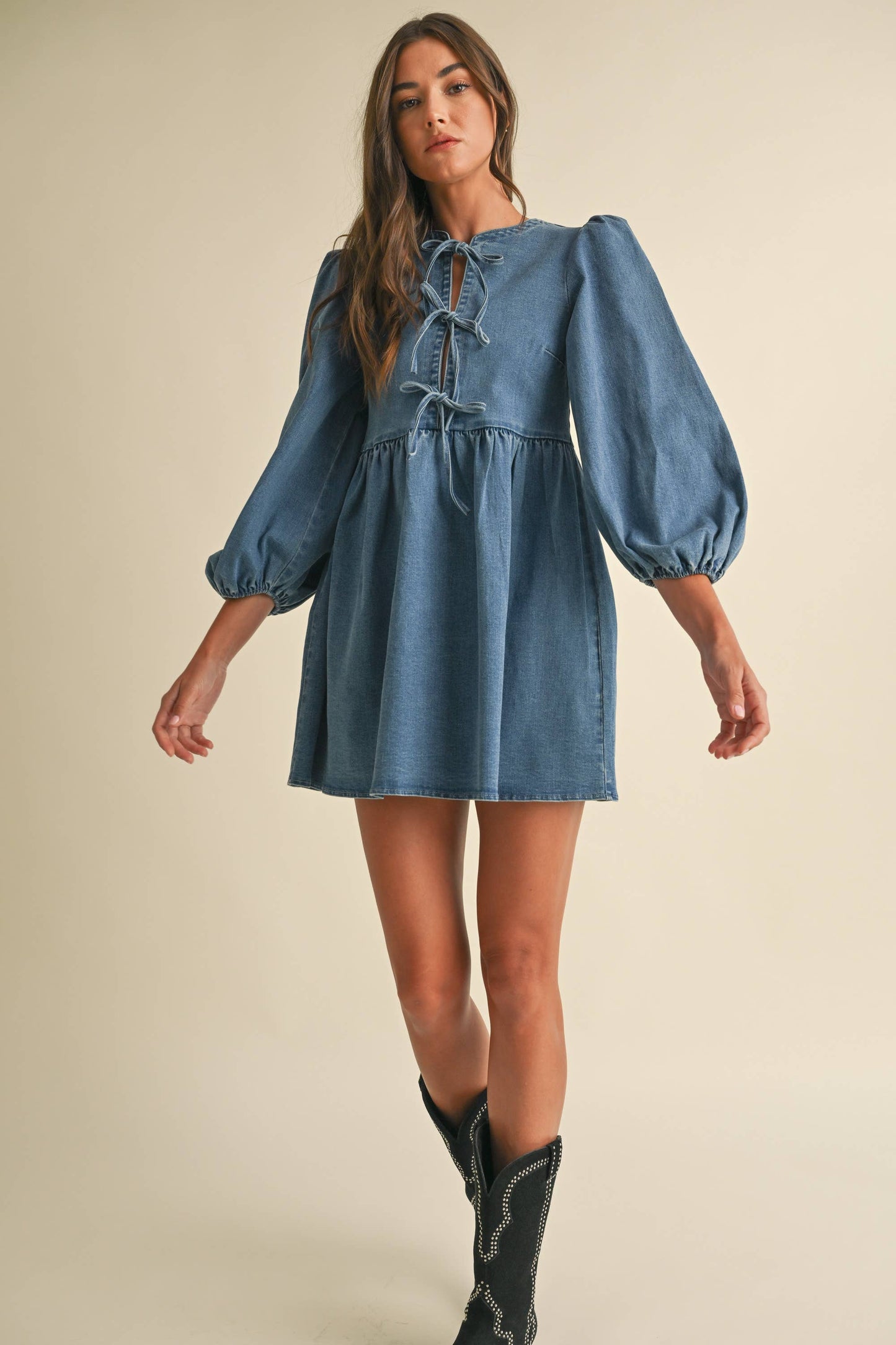 Pretty In Denim Dress