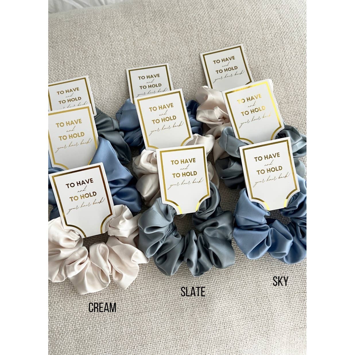 Silk Satin Scrunchie