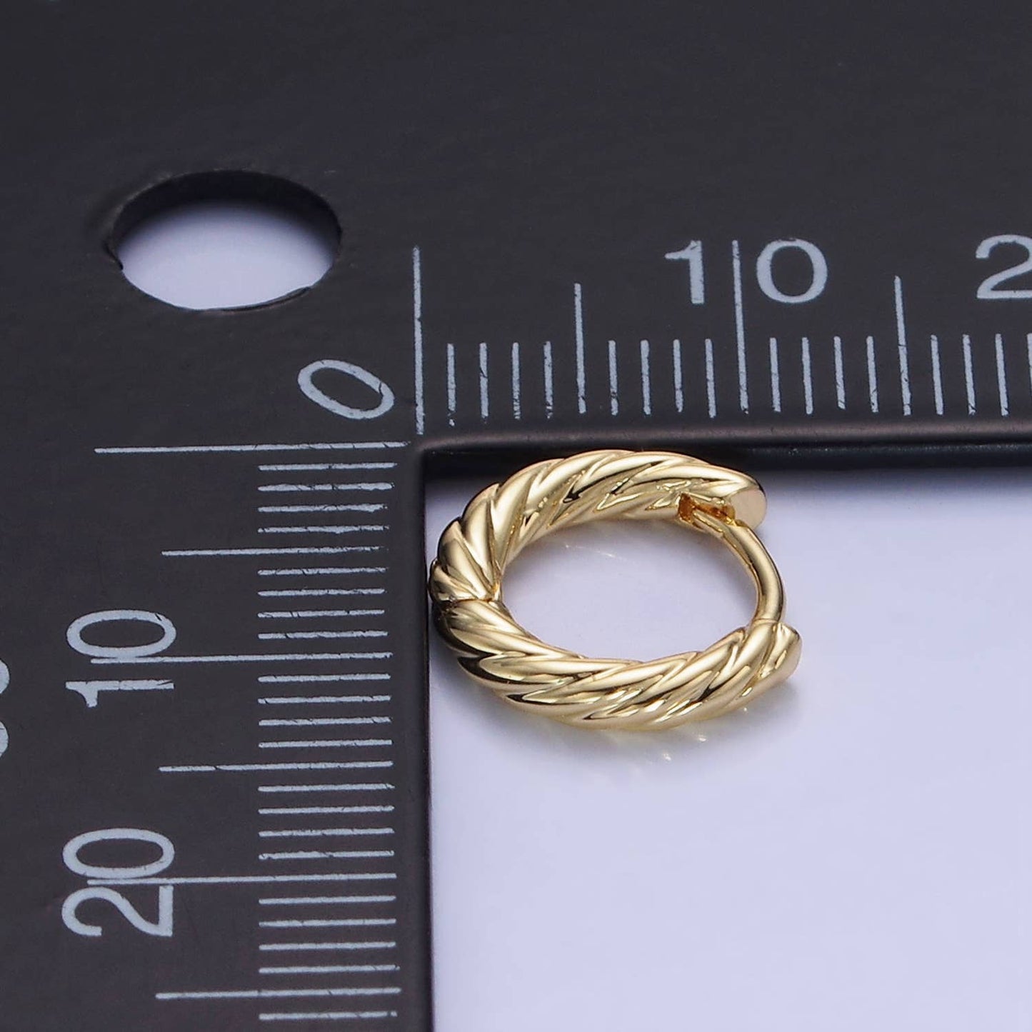 Gold Filled Twist Cartilage Earrings