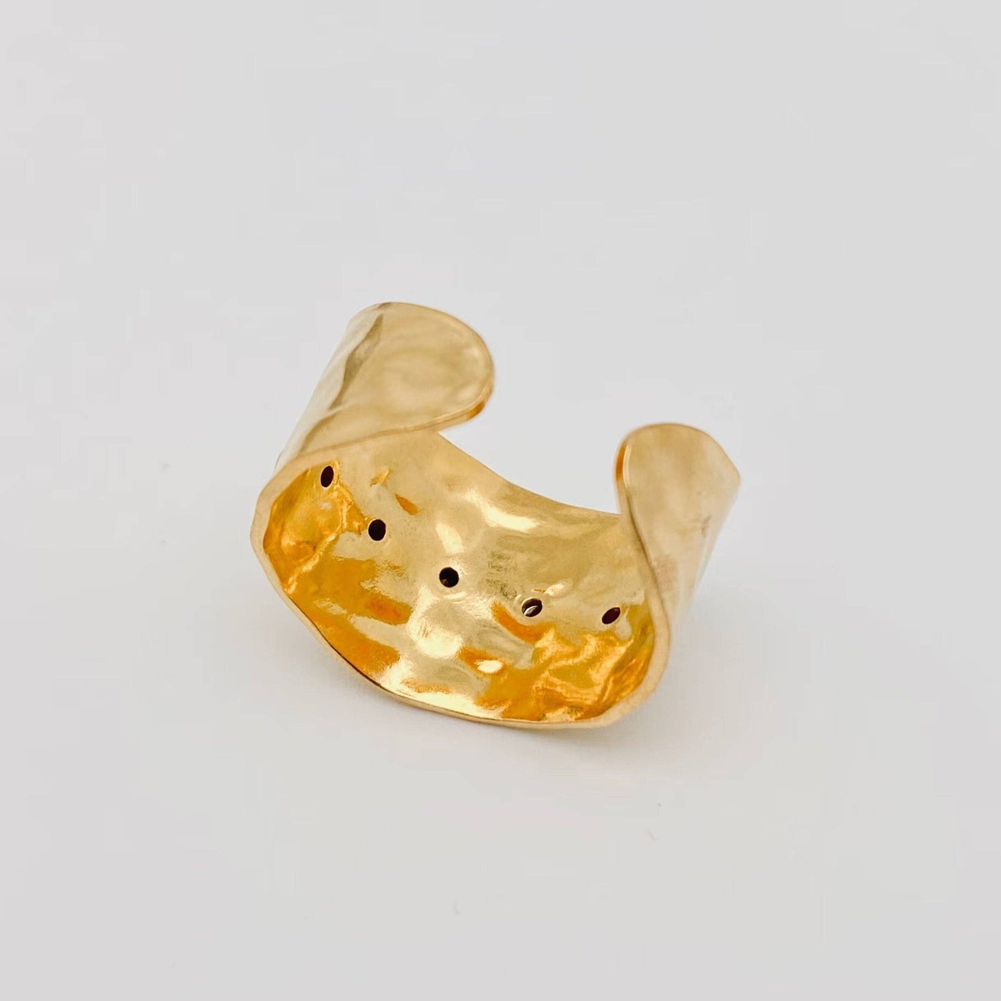 18K Natural Stone Ring- Multi