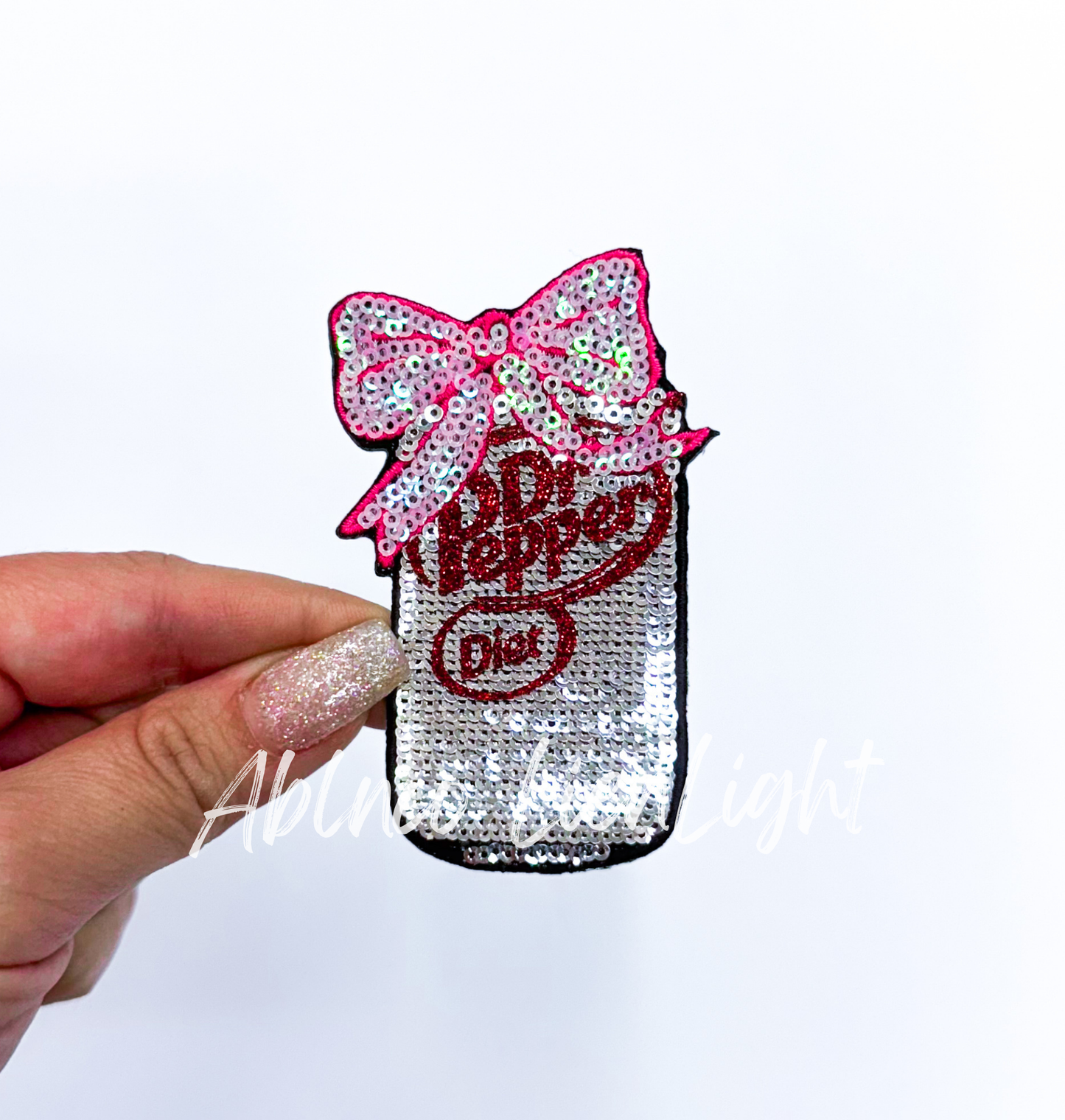 Diet Dr Pepper Bow Patch