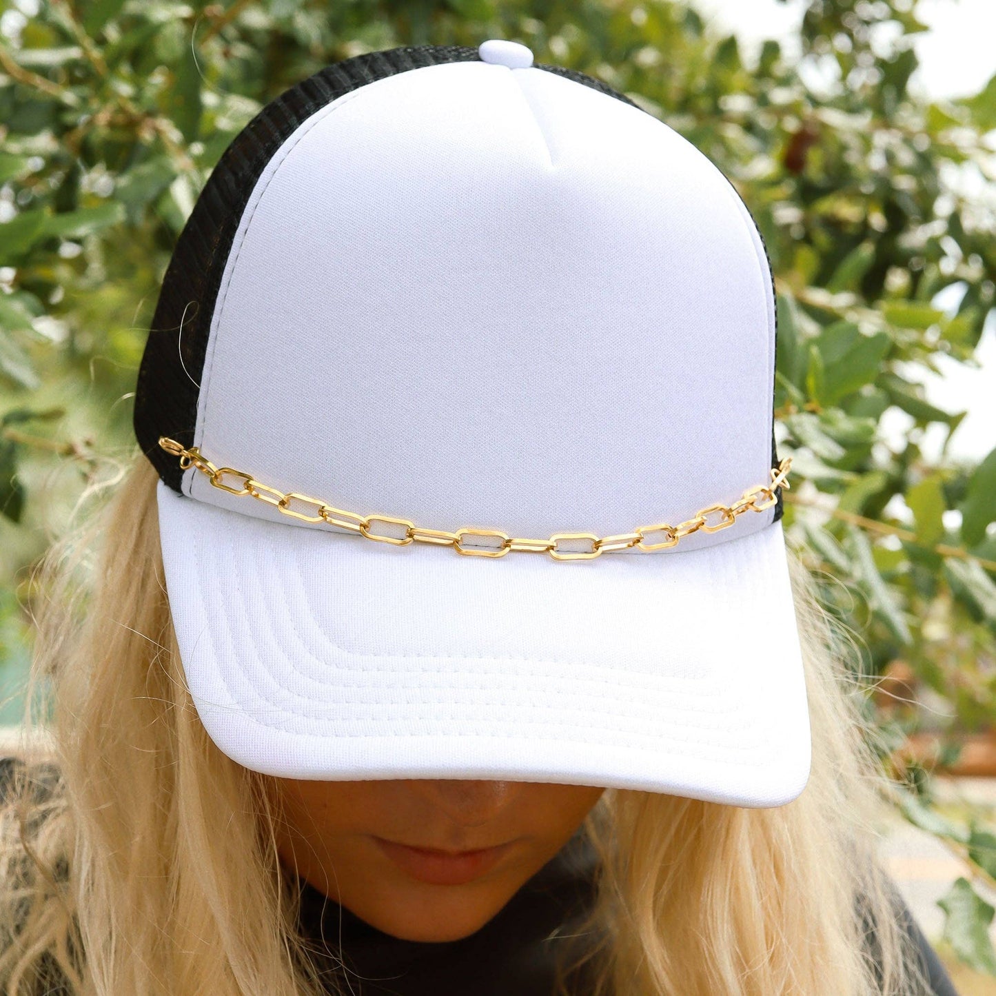 Trucker Hat Paperclip Chain