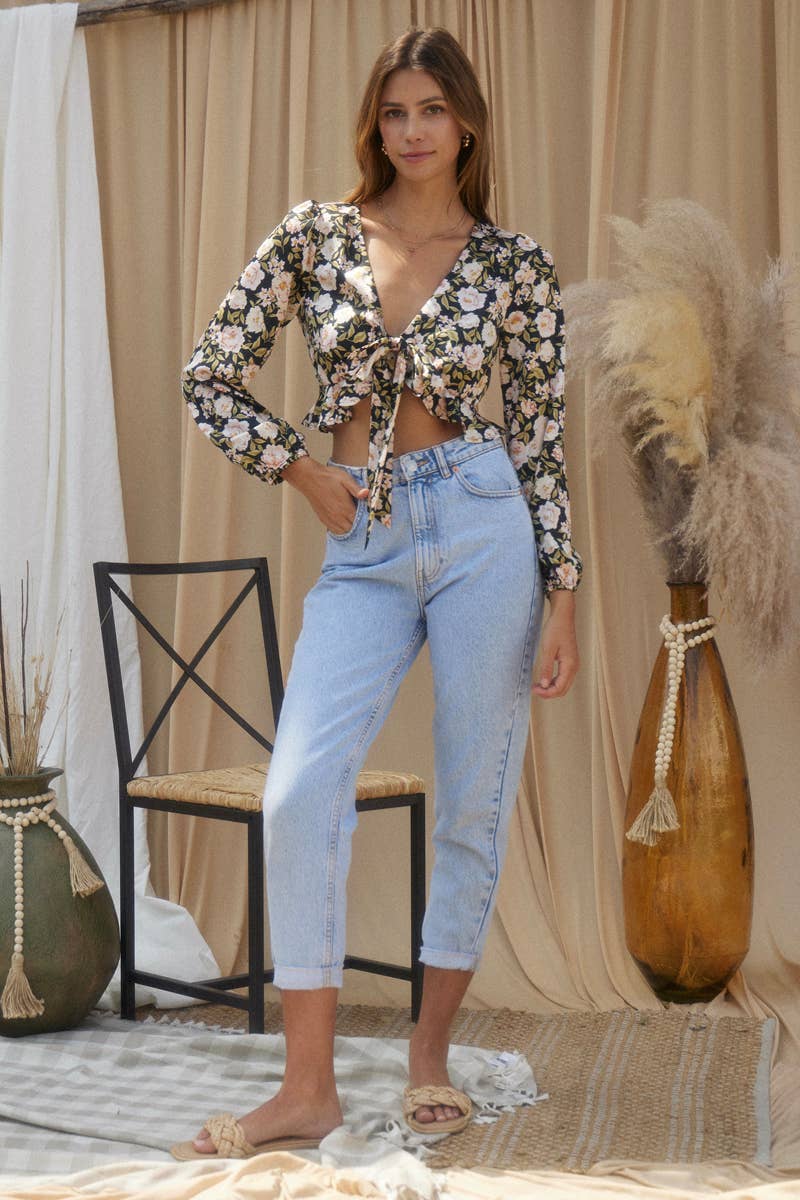 Spring Time Floral Top