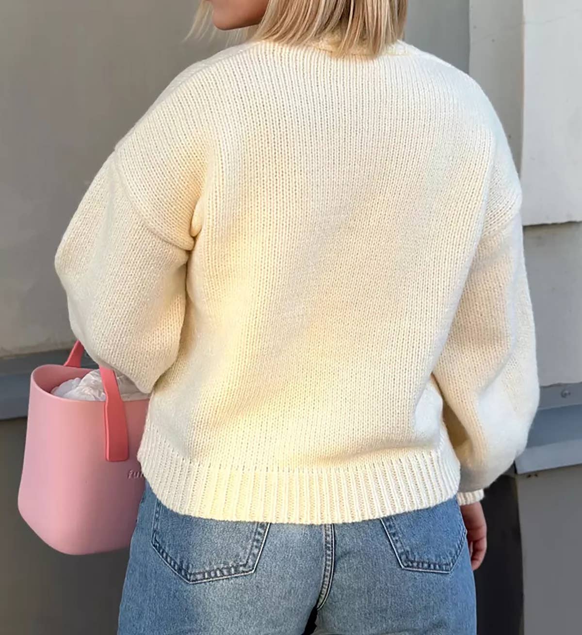 Rose Knit Sweater