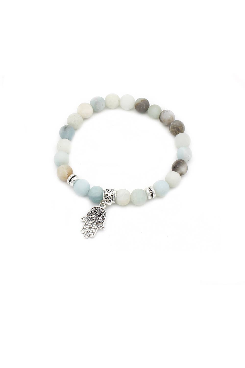 Natural Stone Charm Bracelet