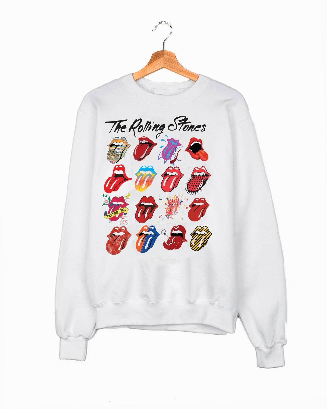 Rolling Stones Licks Over Time Sweatshirt
