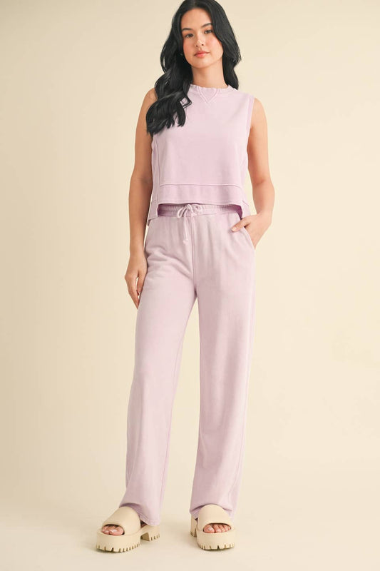 Lavender Sleeveless Top