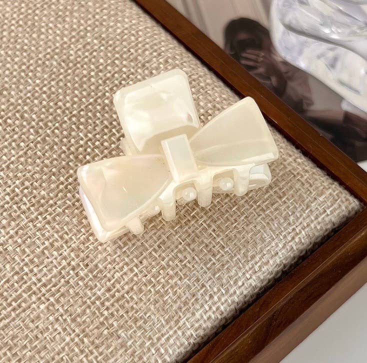 Mini Bowtie Hair Claw