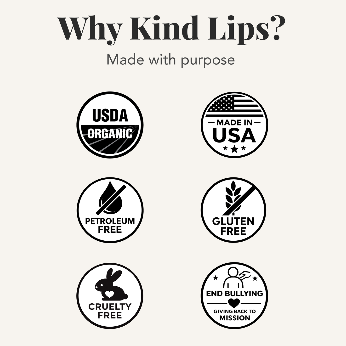 Kind Lips Organic Lip Balm