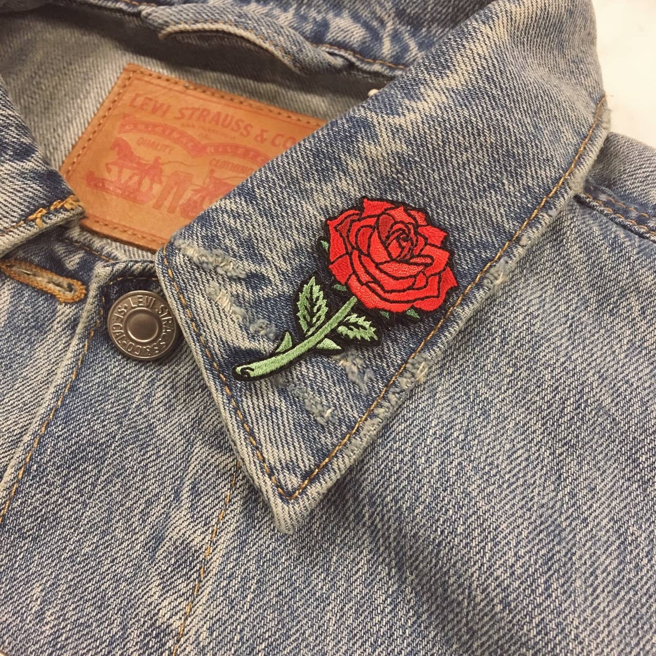 Red Rose Patch, Small