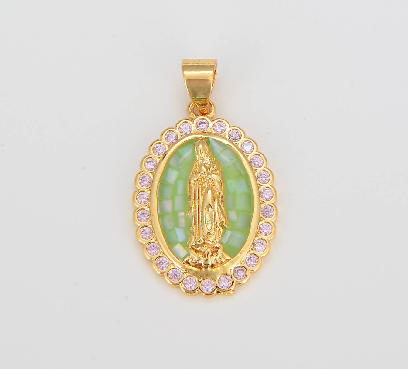 Large Virgin Mary Charm